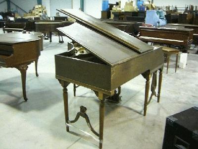 Fischer 'Harpsichord' Style Baby Grand