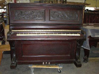 Victorian Style Ivers & Pond 'Parlor' Upright Piano