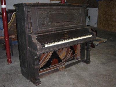 Schubert Victorian Upright Piano