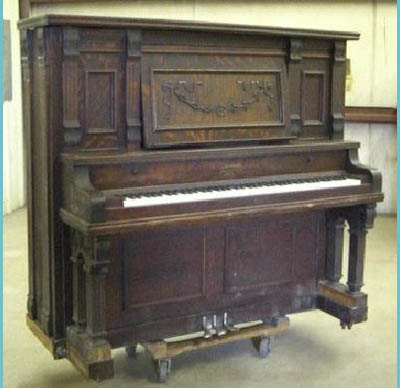Beckwith Upright Concert Grand Piano