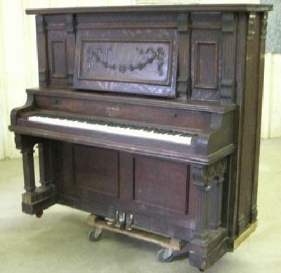 Beckwith Upright Concert Grand Piano