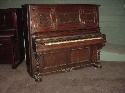 Beautiful Ivers & Pond Victorian Upright Piano