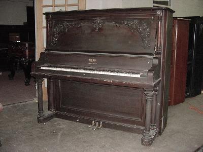 Schiller Country Victorian Upright Piano