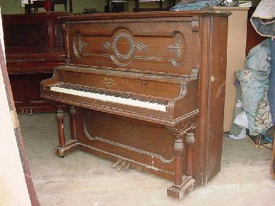 Fischer Victorian Upright Piano