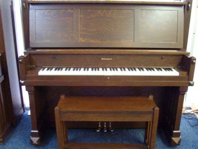 Schumann Mission Style Upright Piano